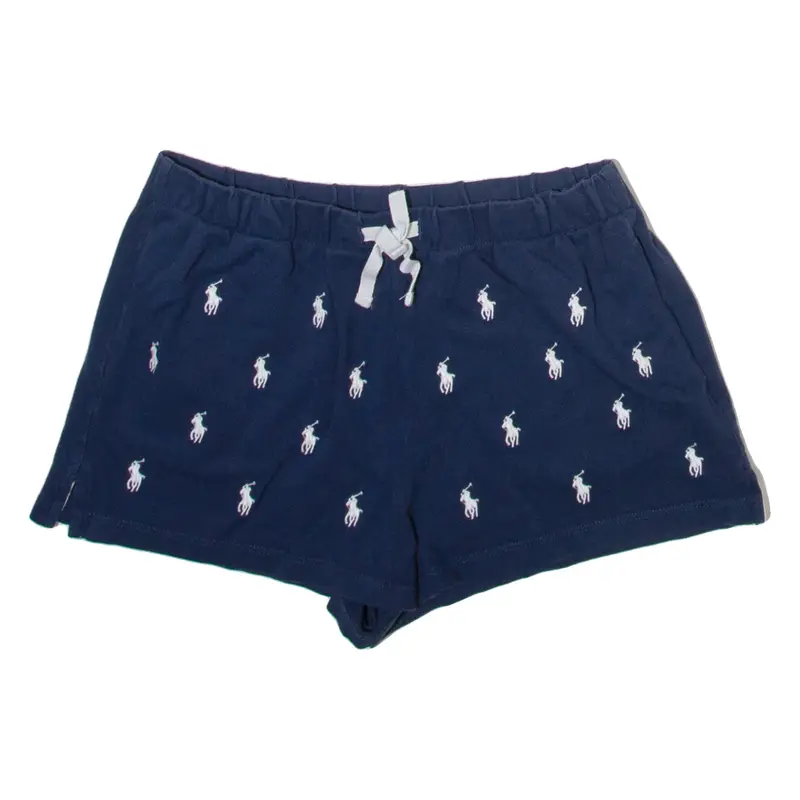 RALPH LAUREN Girls Casual Shorts Blue 16Y W24