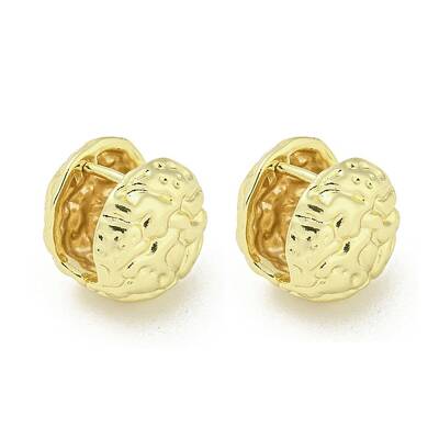 Brass Hoop Earrings