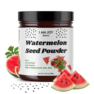 I Am Joy: Watermelon Seed Protein Powder | Pure, Nutrient Dense, Protein Rich, High in Magnesium, Iron and Zinc | Add to Tea ...