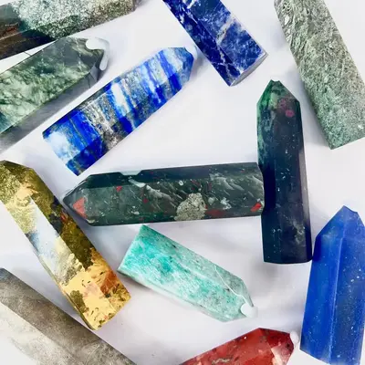 Crystal Hunter Crystal Tower Collection - Perfect for Display and Decoration