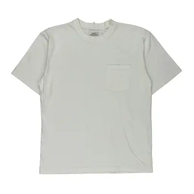 Dickies T-Shirt - Large White Cotton