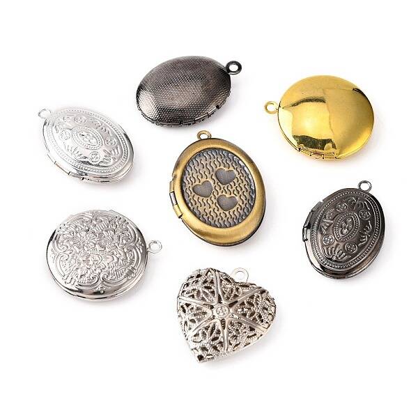 Brass Locket Pendants