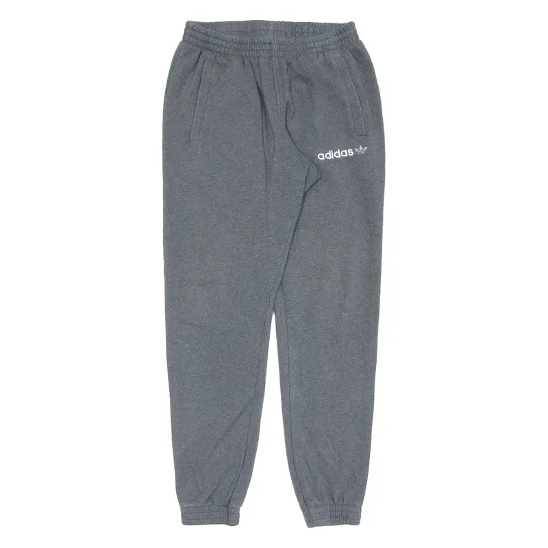 ADIDAS Mens Joggers Grey Tapered M W26 L31