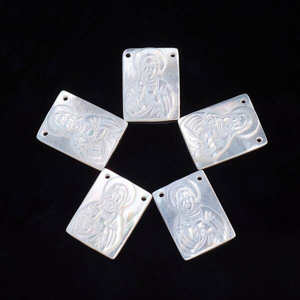 Natural White Shell Pendants