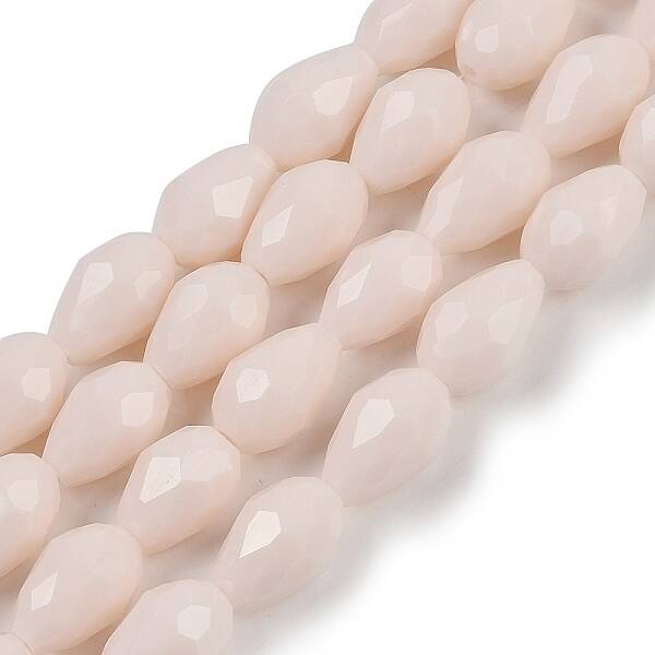 Opaque Solid Color Beads Strands
