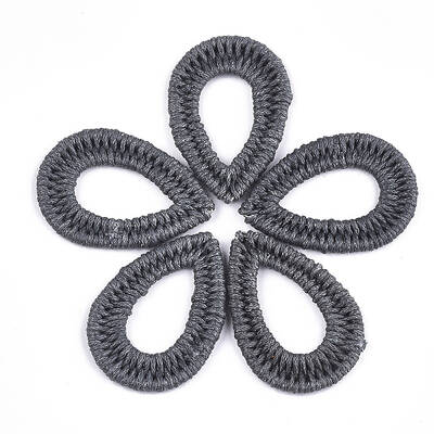 Waxed Polyester Cord Woven Pendants
