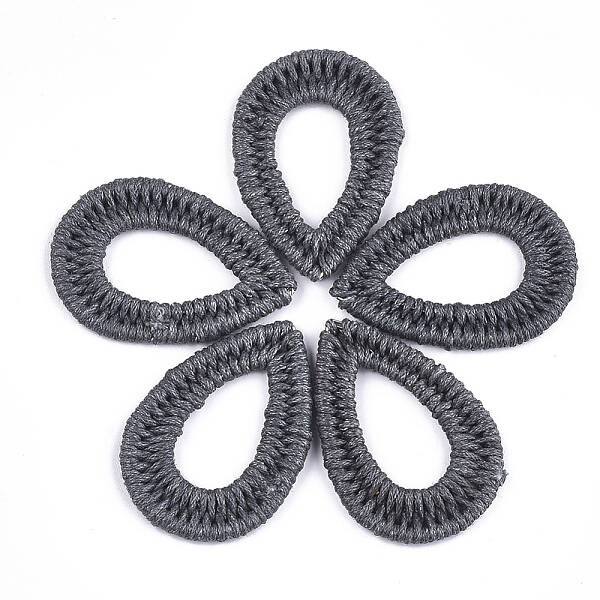 Waxed Polyester Cord Woven Pendants