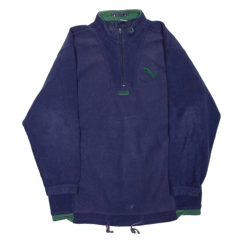 PUMA Mens Fleece Jacket Blue XL