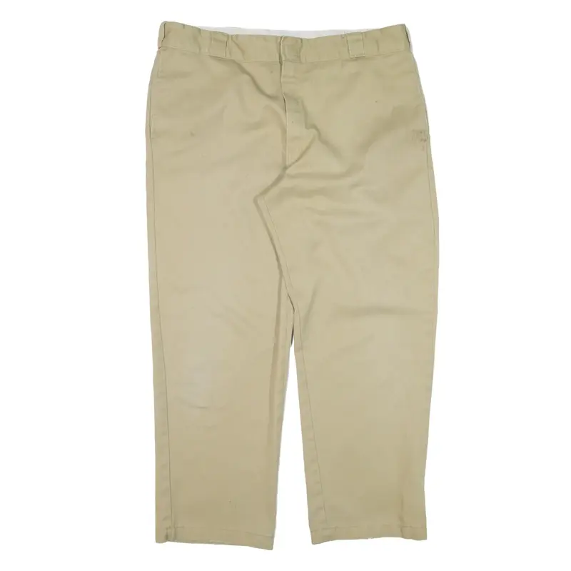 DICKIES 874 Trousers Beige Regular Straight Mens W38 L28