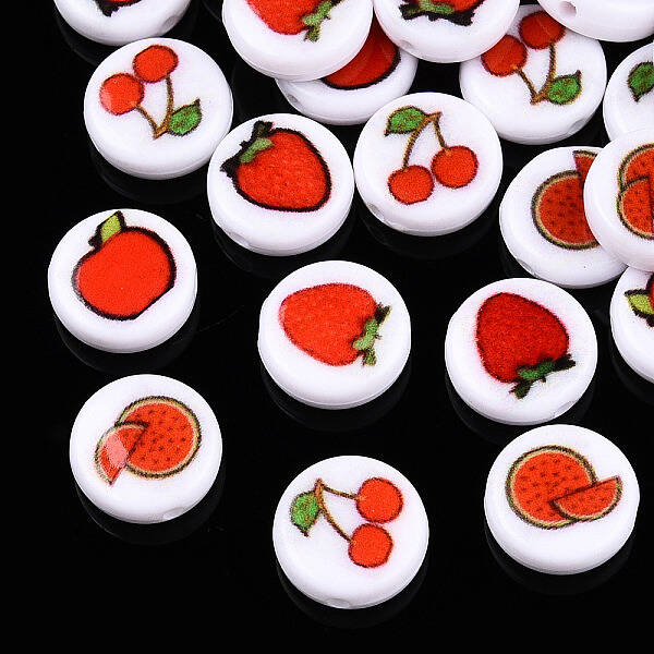 Opaque Acrylic Beads