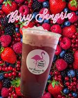Berry Sangria Loaded Tea, Wild Berry, Strawberry & Raspberry flavors, 2 Carbs, 109 Calories, 298mg of Caffeine, 1 gram of Sug...