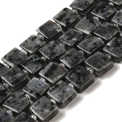 Natural Larvikite Beads Strands