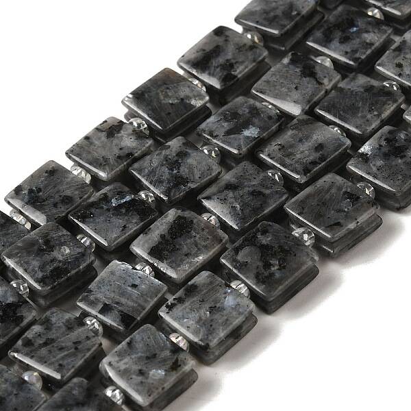 Natural Larvikite Beads Strands