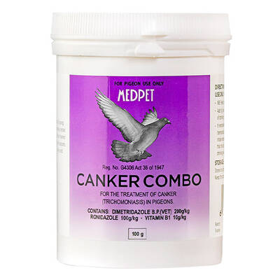 Medpet Canker Combo For Pigeons 100 Grams