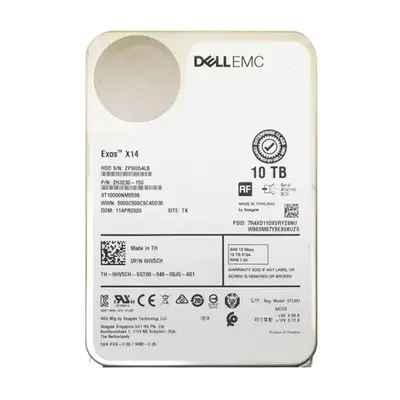 0HV5CH Dell 10TB 12Gb/s SAS 7200 3.5-inch 256MB Hard Drive