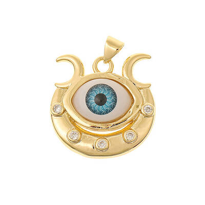 Brass Rhinestone Charms