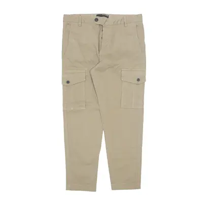 BREAD&BUTTONS Cargo Trousers Green Regular Tapered Womens W30 L26