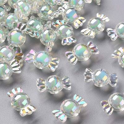 Transparent Acrylic Beads