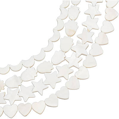 Natural Freshwater Shell Beads