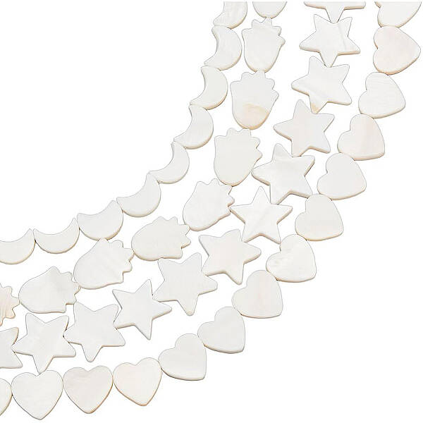 Natural Freshwater Shell Beads