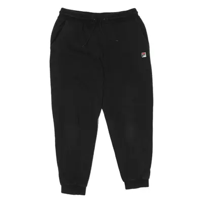 FILA Joggers Black Tapered Mens M W32 L28