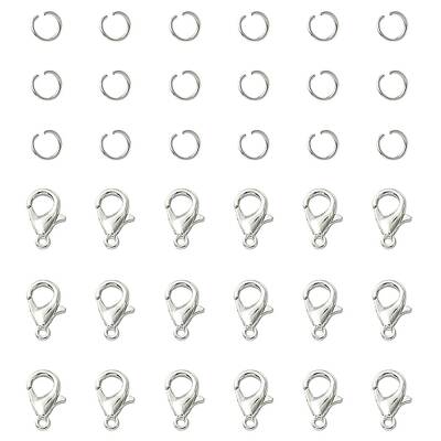 Zinc Alloy Lobster Claw Clasps