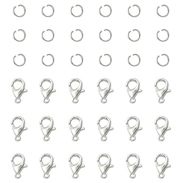 Zinc Alloy Lobster Claw Clasps