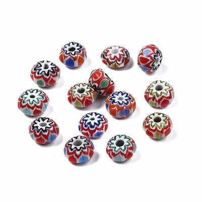 Handmade Millefiori Lampwork Beads
