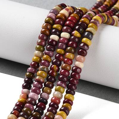 Natural Mookaite Beads Strands
