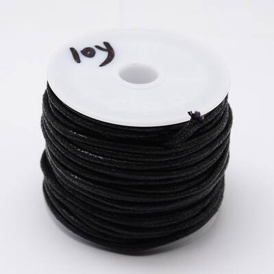 Round Braided Waxed Cotton Cords