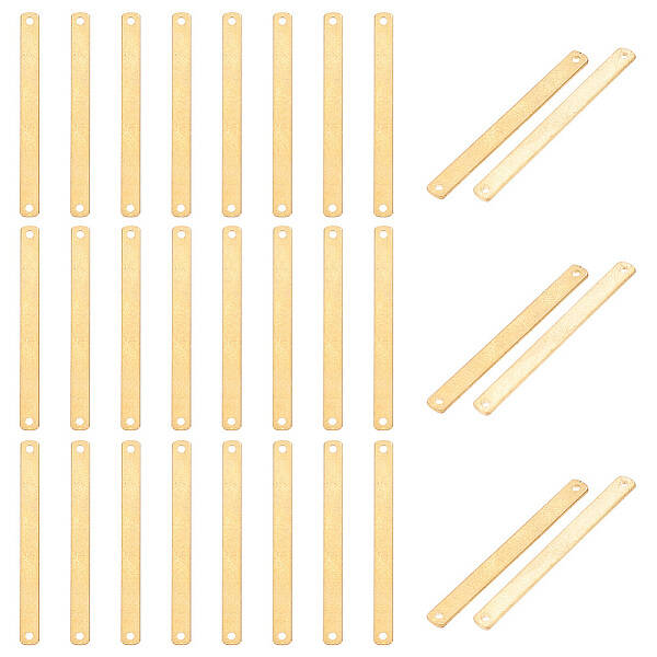 30Pcs Brass Connector Charms