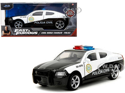2006 Dodge Charger Police Black and White \