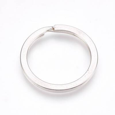 Alloy Split Key Rings