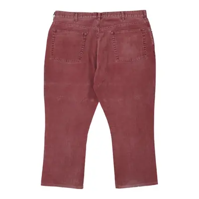 Polo Ralph Lauren Cord Trousers - 40W 26L Pink Cotton