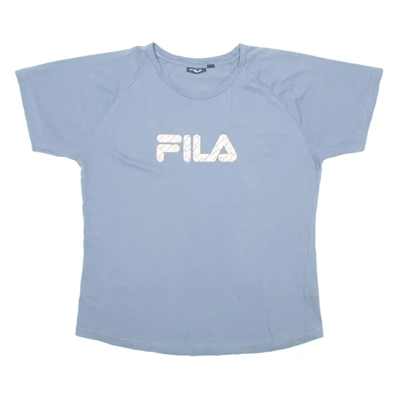 FILA Womens T-Shirt Grey 2XL