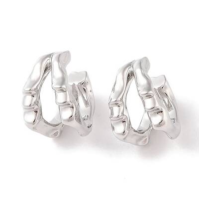 Brass Cuff Earrings for Women