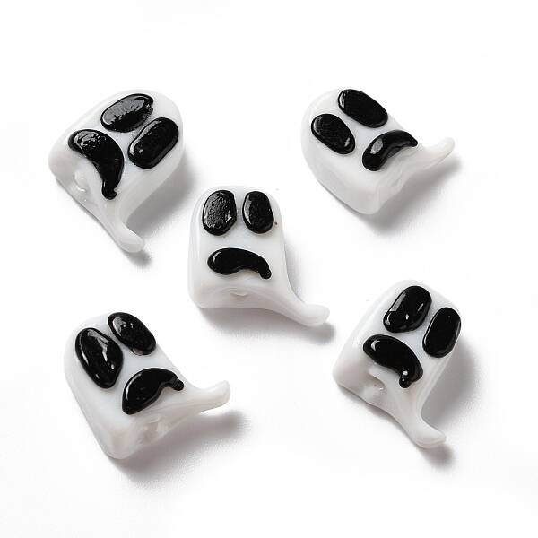 Halloween Theme Handmade Lampwork Beads