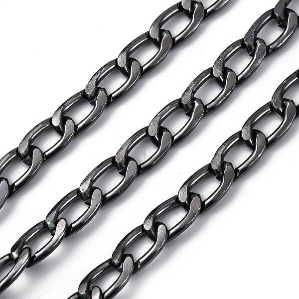 Oxidation Aluminum Cuban Link Chains