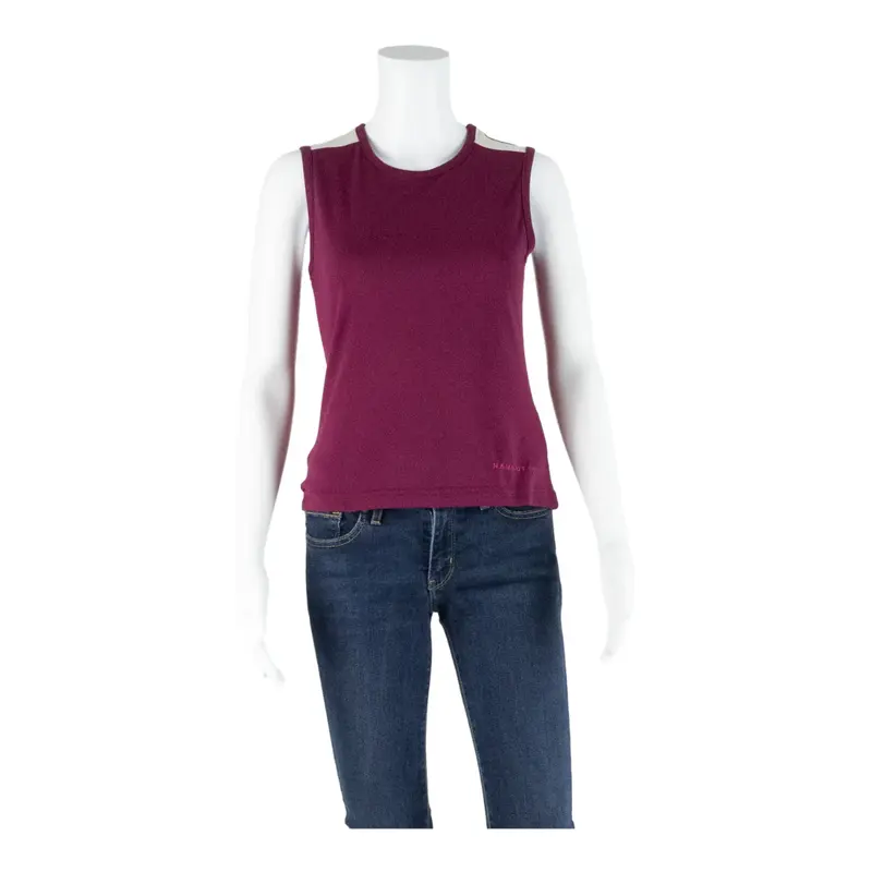 MAMMUT Womens Vest Maroon Sleeveless M