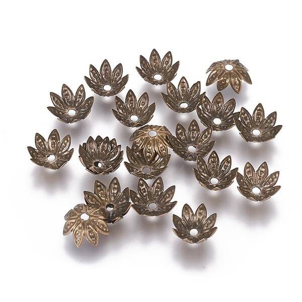 Iron Bead Caps