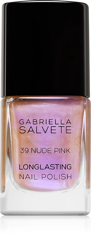 Gabriella Salvete Holographic Nail Polish Color 39 Nude Pink 11 Ml
