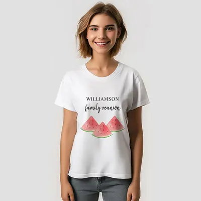 Family Reunion Summmer Vacation Custom TShirt