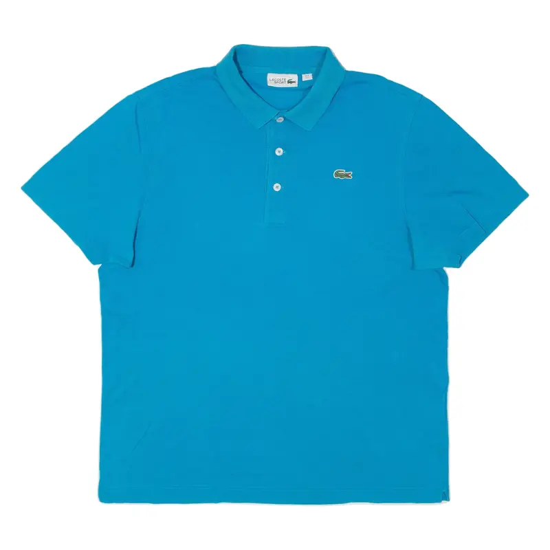 LACOSTE Mens Polo Shirt Blue L