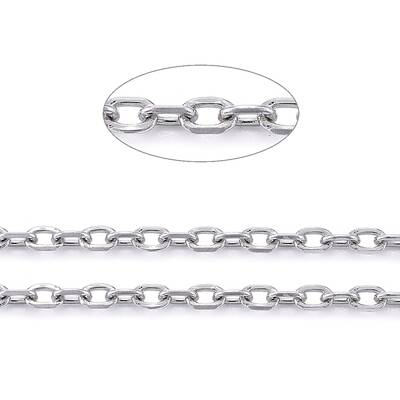 Tarnish Resistant 304 Stainless Steel Cable Chains