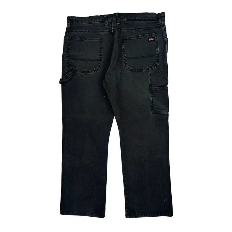 Dickies Carpenter Jeans - 38W 29L Black Cotton Blend