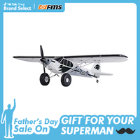 FMS 1300mm PA-18 Super Cub with Reflex V3, PNP / RTF Gifts Carbon Function