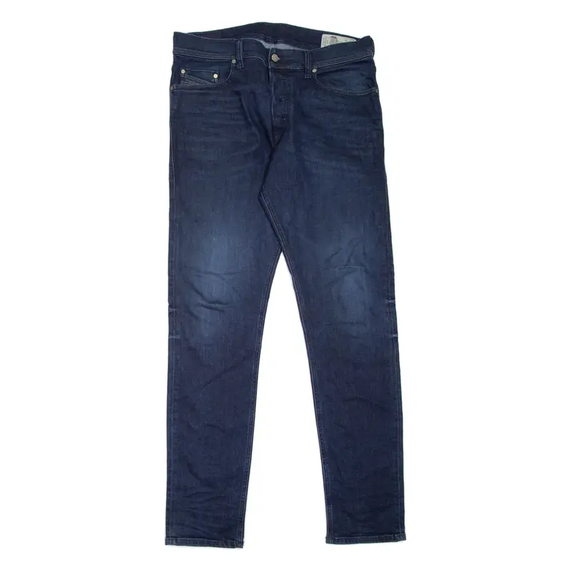 DIESEL Tepphar Mens Jeans Blue Slim Tapered W33 L32