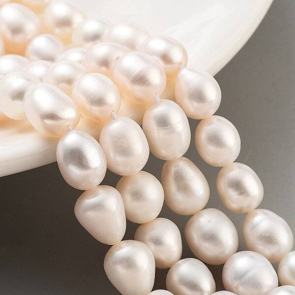 Natural Cultured Freshwater Pearl Beads Strands