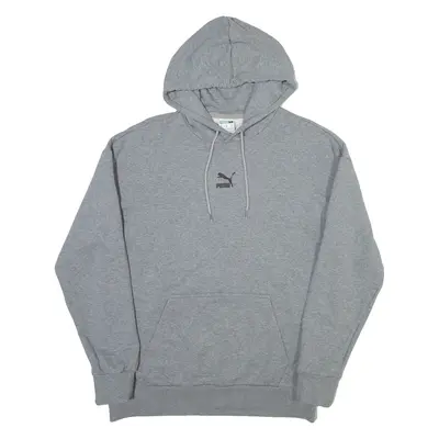 PUMA Mens Grey Hoodie M