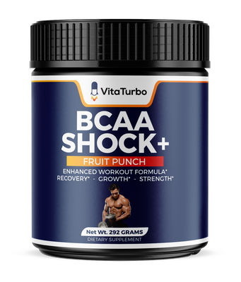 BCAA Shock+ (Fruit Punch Powder) - 292 Grams